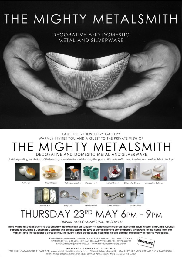 Mighty Metalsmith Invite