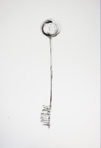 Watercolour drawing.